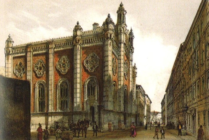 Rudolf_Ritter_von_Alt Leopoldstädter Tempel