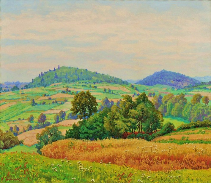 "Paisaje de Valaquia" de Bohumir Jaronek